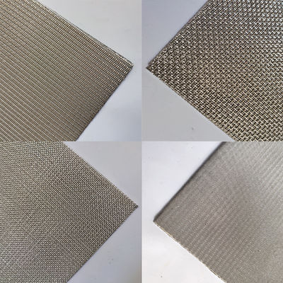 Customized Sintered Wire Mesh Filter Disc Diamond Hole 1-10mm Thickness