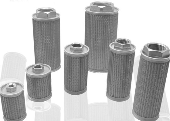 Iso Excavator Hydraulic Pleated Filter Element 60mm Diameter