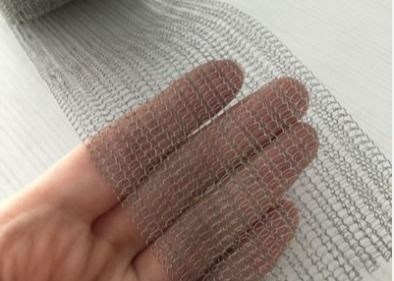 Sustainable Knitted Filter Wire Mesh 304 Stainless Steel For Oil Water Separation